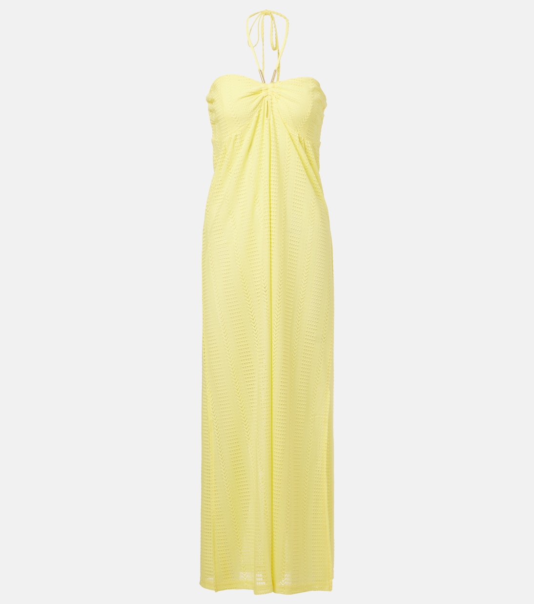 Полупрозрачное макси-платье Mila на бретелях Melissa Odabash, желтый
Полупрозрачное макси-платье Mila на бретелях Melissa Odabash, желтый