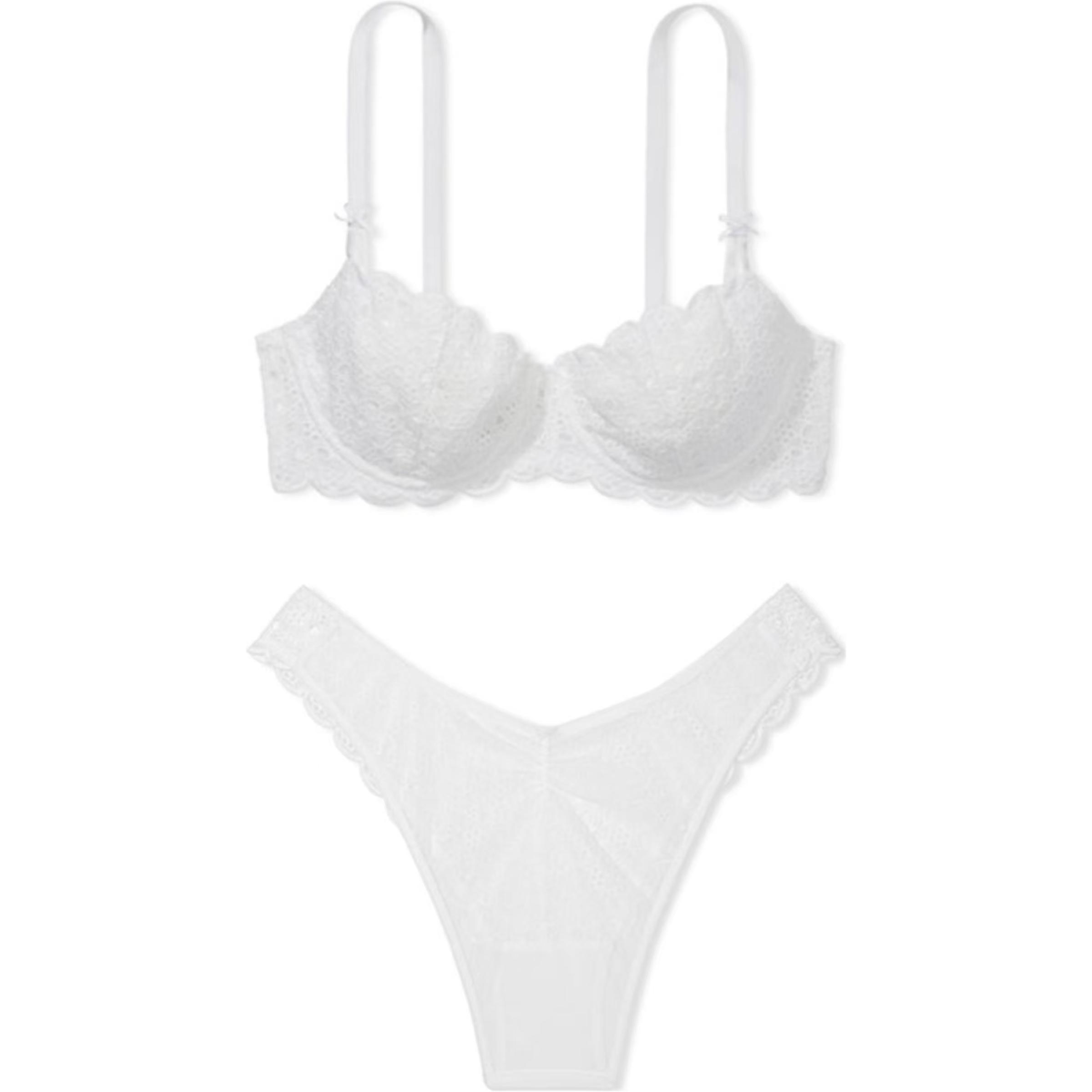 Victoria's Secret Женский комплект нижнего белья белый
Victoria's Secret Женский комплект нижнего белья белый