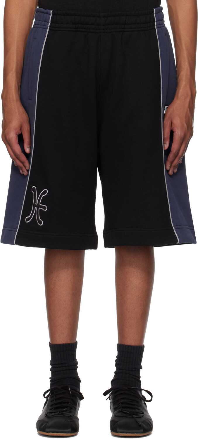 Шорты с черно-синими вставками Kijun
Шорты с черно-синими вставками Kijun