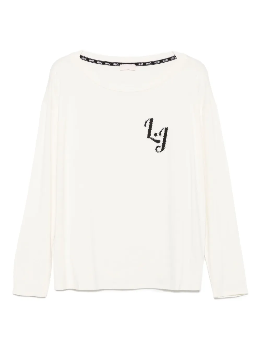 Топ с длинными рукавами и логотипом Liu Jo, белый
Топ с длинными рукавами и логотипом Liu Jo, белый