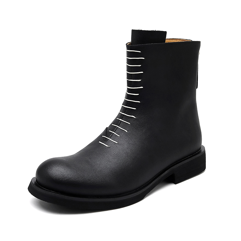 Xiwencha Короткие мужские ботинки Martin, черные
Xiwencha Короткие мужские ботинки Martin, черные