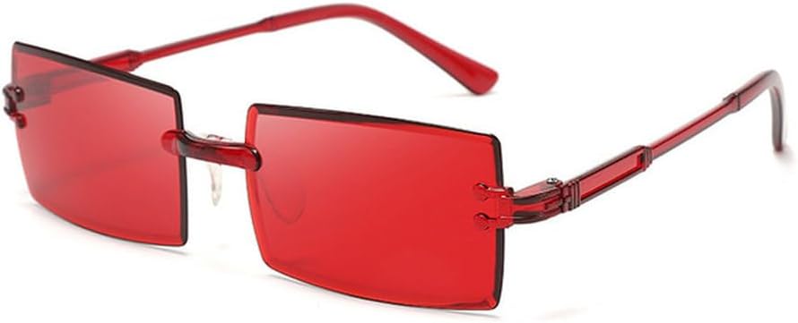 Ретро солнцезащитные очки для женщин, без оправы, градиентные солнцезащитные очки, модные солнцезащитные очки с оригинальными линзами, женские очки без оправы TKKTLLT, Bright Red
Ретро солнцезащитные очки для женщин, без оправы, градиентные солнцезащитные очки, модные солнцезащитные очки с оригинальными линзами, женские очки без оправы TKKTLLT, Bright Red