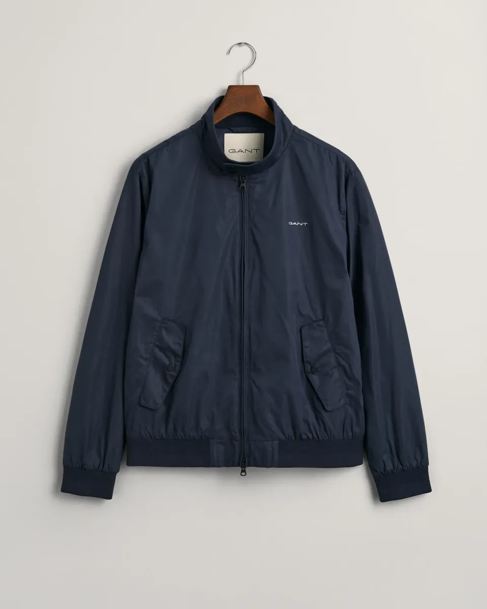Gant Blouson "Легкая, сшитая на заказ куртка, непромокаемая классическая куртка Harrington", синий 
Gant Blouson "Легкая, сшитая на заказ куртка, непромокаемая классическая куртка Harrington", синий