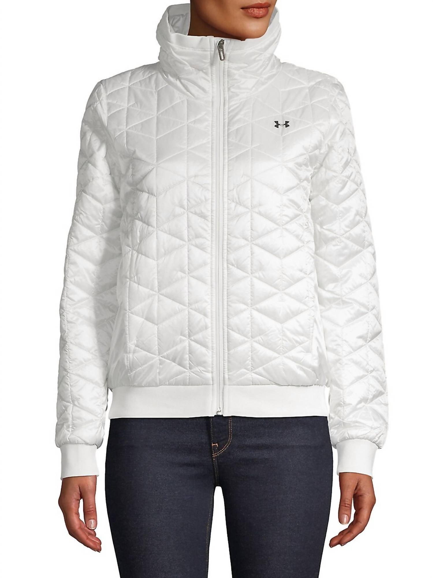 Женская утепленная куртка Coldgear Reactor в белом цвете Under Armour
Женская утепленная куртка Coldgear Reactor в белом цвете Under Armour