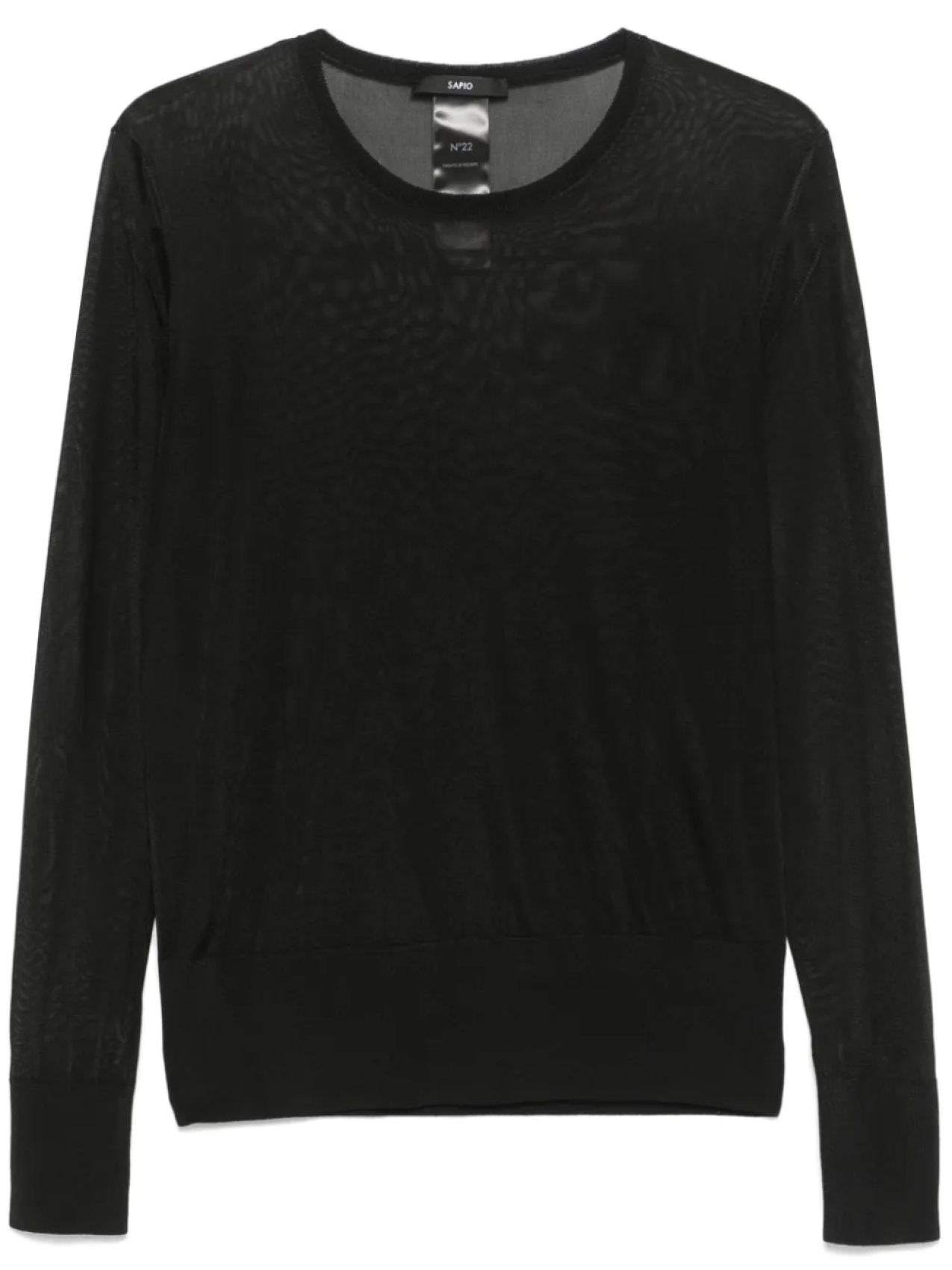 SAPIO свитер N°22, черный 
SAPIO свитер N°22, черный