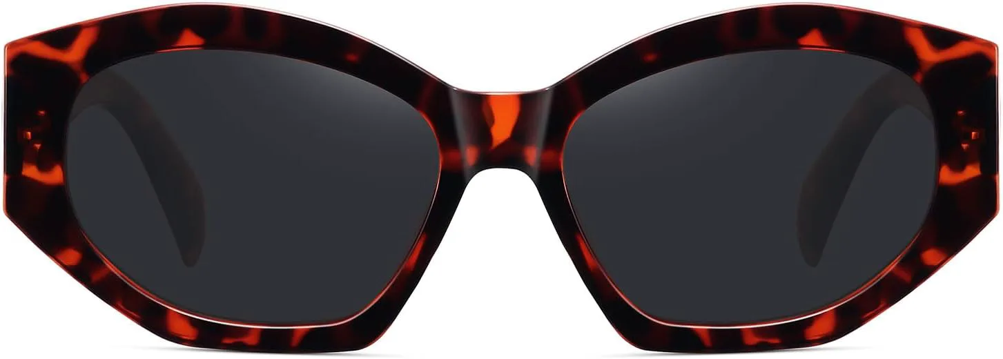 Шестиугольные поляризованные солнцезащитные очки для женщин и мужчин в стиле ретро, модные дизайнерские солнцезащитные очки FZN815 Fozono, Leopard/Grey
Шестиугольные поляризованные солнцезащитные очки для женщин и мужчин в стиле ретро, модные дизайнерские солнцезащитные очки FZN815 Fozono, Leopard/Grey