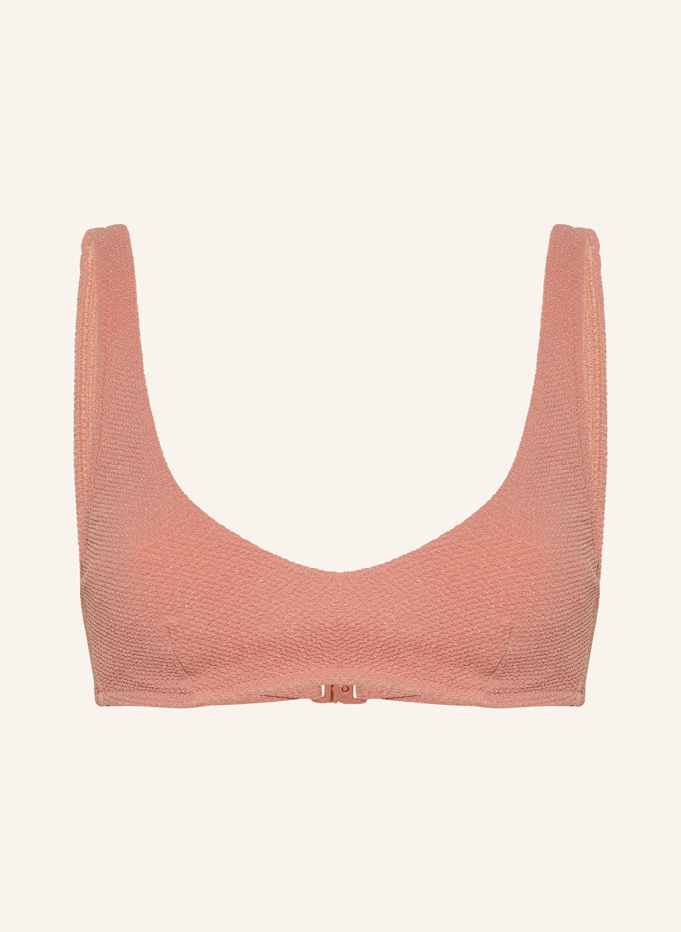 Верх бикини на косточках, блестящий, с блестящей пряжей Watercult, мультиколор 
Верх бикини на косточках, блестящий, с блестящей пряжей Watercult, мультиколор