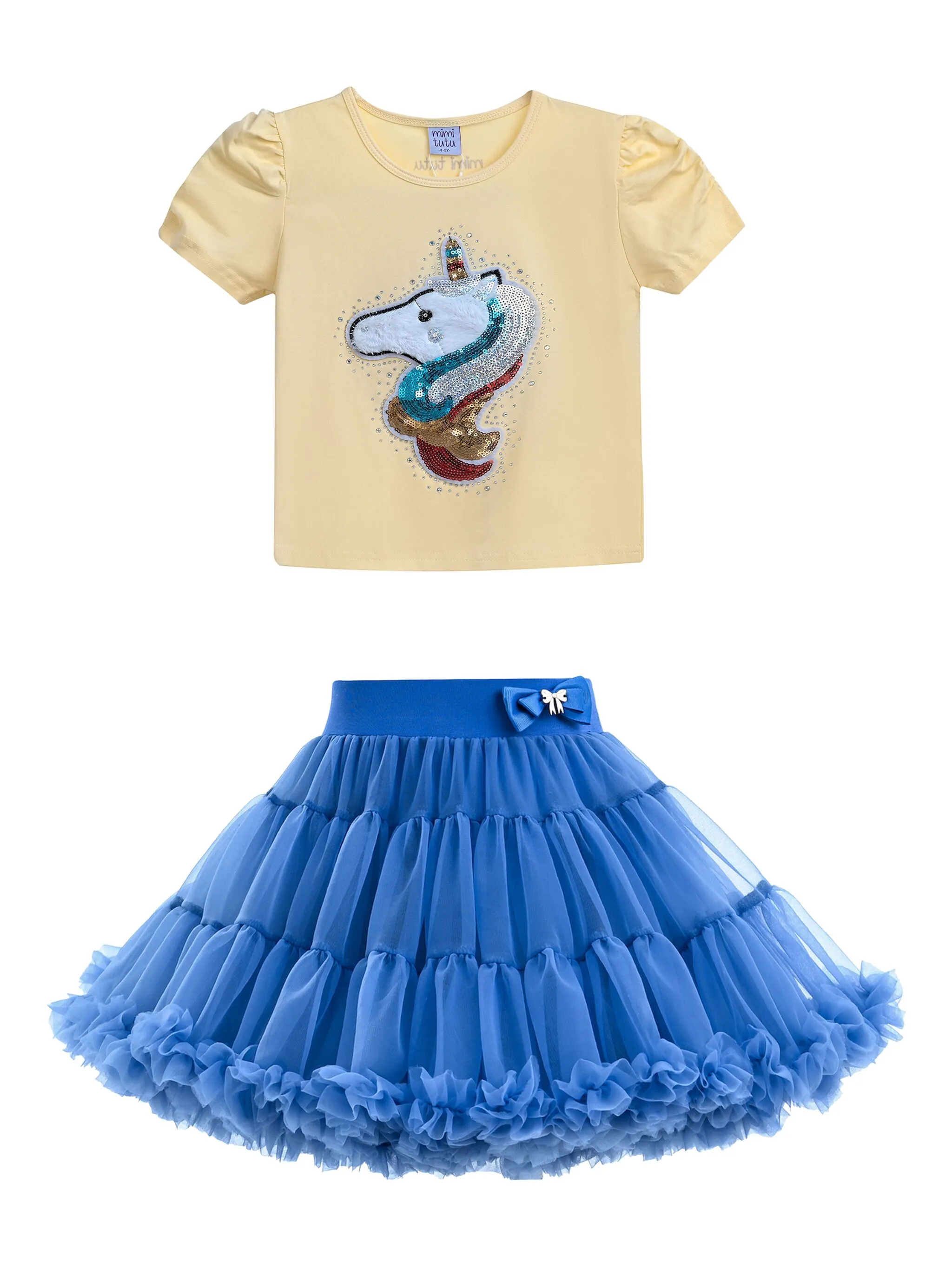 Комплект Sydney Unicorn из топа и юбки Mimi Tutu, желтый
Комплект Sydney Unicorn из топа и юбки Mimi Tutu, желтый