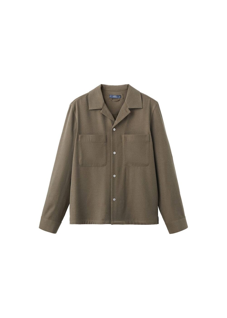 Рубашка на пуговицах классического кроя MANGO MAN Milton, хаки
Рубашка на пуговицах классического кроя MANGO MAN Milton, хаки
