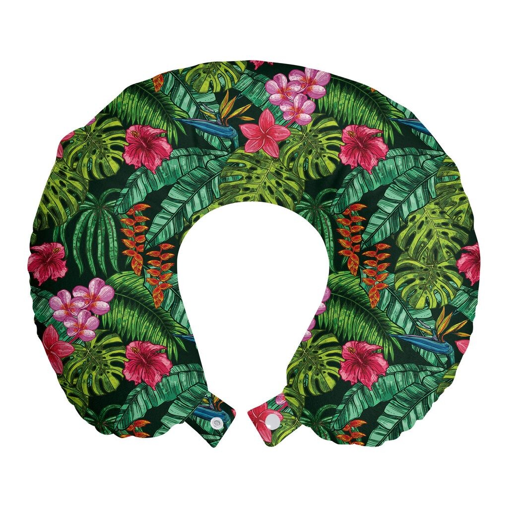 ABAKUHAUS Экзотическая дорожная подушка для шеи, Hibiscus Plumeria Monstera, пенопластовый дорожный предмет для самолета и автомобиля, 30x30 см, разноцветный
ABAKUHAUS Экзотическая дорожная подушка для шеи, Hibiscus Plumeria Monstera, пенопластовый дорожный предмет для самолета и автомобиля, 30x30 см, разноцветный
