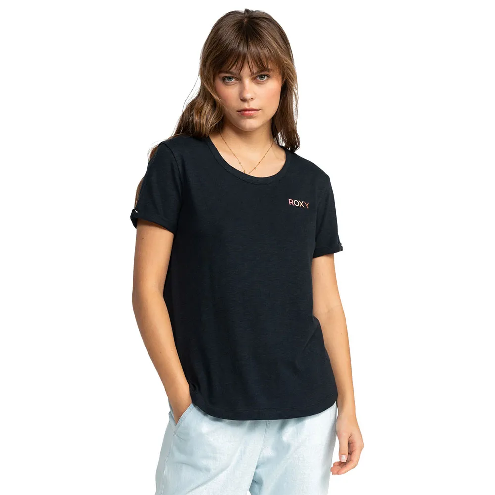 Футболка Roxy Saturdaze Ss Tee, черный 
Футболка Roxy Saturdaze Ss Tee, черный