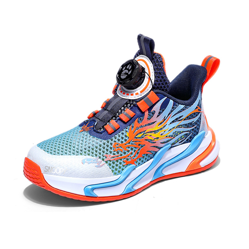 Детские баскетбольные кроссовки с противоскользящей подошвой, амортизирующей, износостойкой, дышащей подошвой и средним верхом SNOOPY, синий/оранжевый
Детские баскетбольные кроссовки с противоскользящей подошвой, амортизирующей, износостойкой, дышащей подошвой и средним верхом SNOOPY, синий/оранжевый