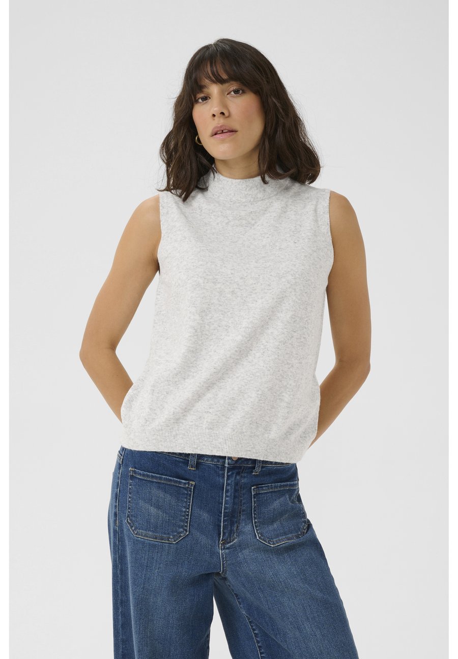 Топ Kaffe KANOVA, Light Grey Melange/Light Grey
Топ Kaffe KANOVA, Light Grey Melange/Light Grey
