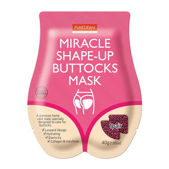 Маска для коррекции ягодиц 40г Purederm, Miracle Shape-Up Buttocks Mask
Маска для коррекции ягодиц 40г Purederm, Miracle Shape-Up Buttocks Mask