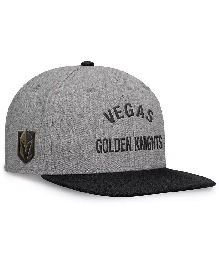 Мужская шляпа с плоскими полями и кожаным ремешком с плоскими полями Vegas Golden Knights Elements Heather Grey Vegas Golden Knights Fanatics, серый
Мужская шляпа с плоскими полями и кожаным ремешком с плоскими полями Vegas Golden Knights Elements Heather Grey Vegas Golden Knights Fanatics, серый