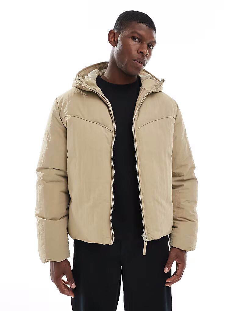 Пуховик Asos Design, зеленый
Пуховик Asos Design, зеленый