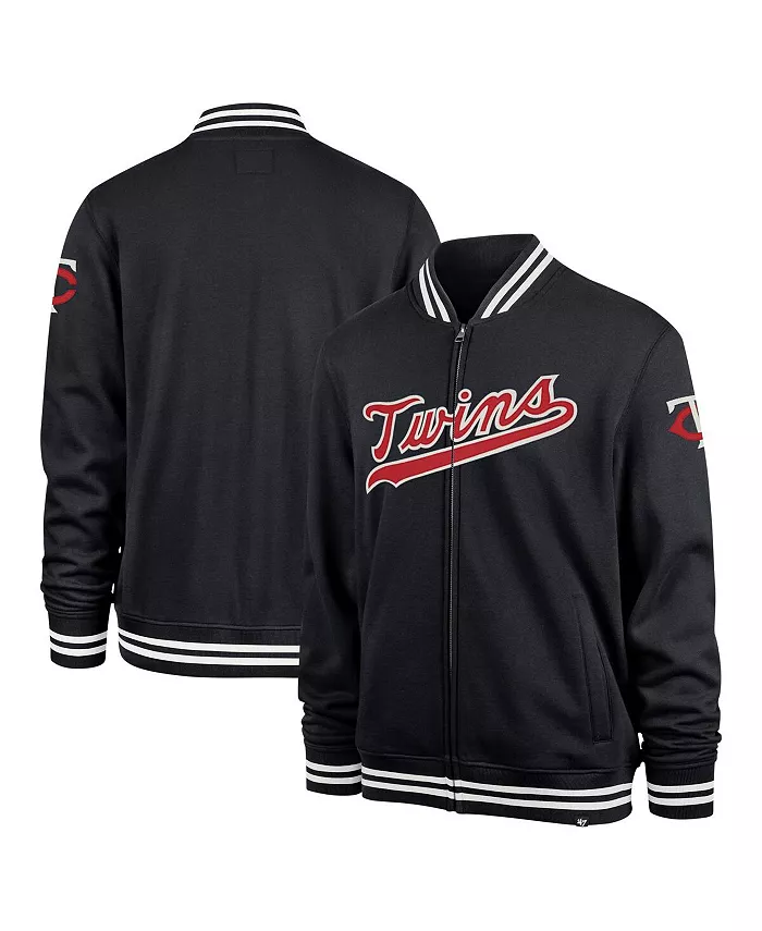 Мужская синяя бейсбольная куртка Minnesota Twins Wax Pack Pro Camden на молнии '47 Brand
Мужская синяя бейсбольная куртка Minnesota Twins Wax Pack Pro Camden на молнии '47 Brand