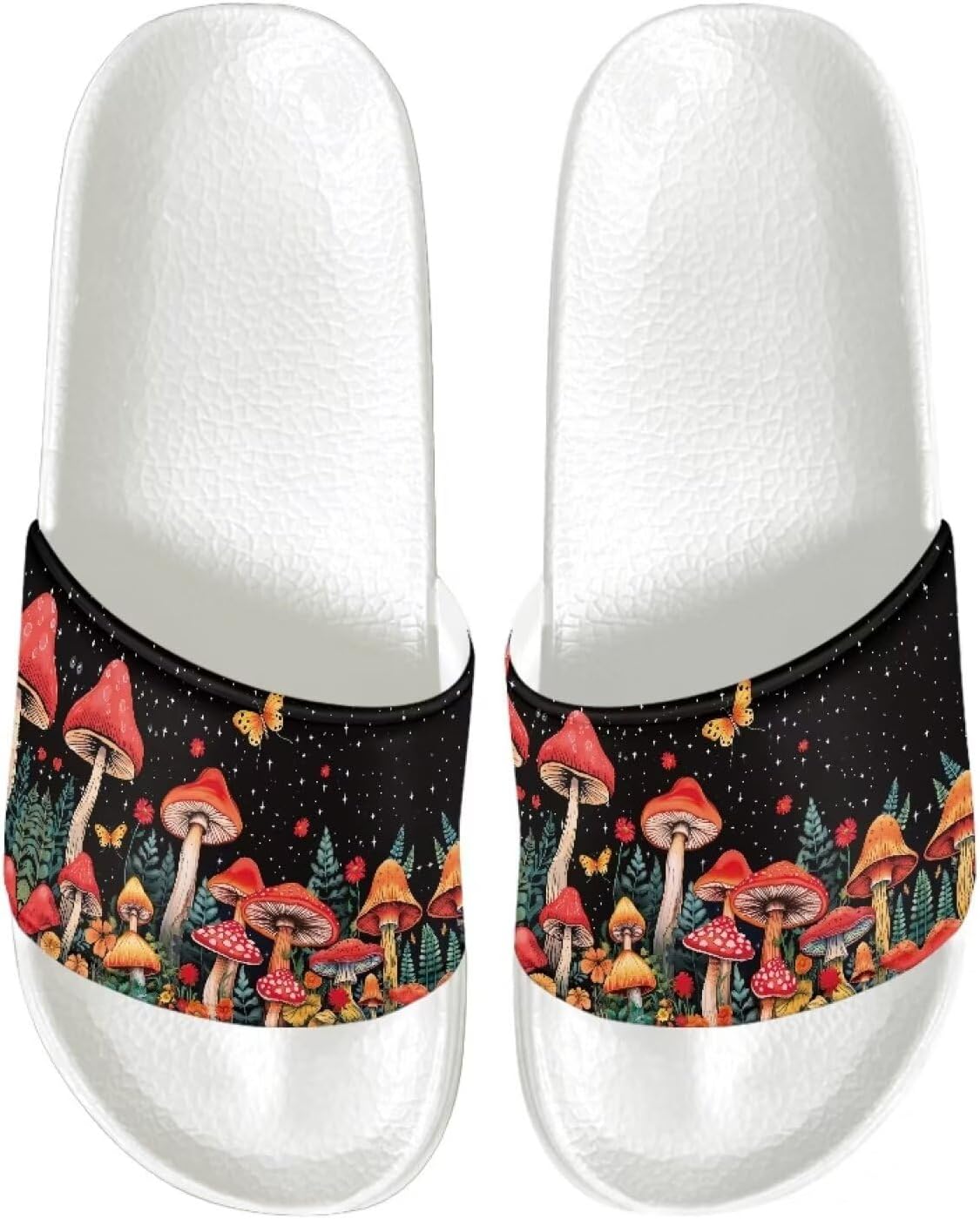 Женские повседневные сандалии слайд, удобная мягкая подошва, противоскользящие, открытый носок, плоские сандалии из ЭВА Judentidos, Mushroom Buttefly
Женские повседневные сандалии слайд, удобная мягкая подошва, противоскользящие, открытый носок, плоские сандалии из ЭВА Judentidos, Mushroom Buttefly