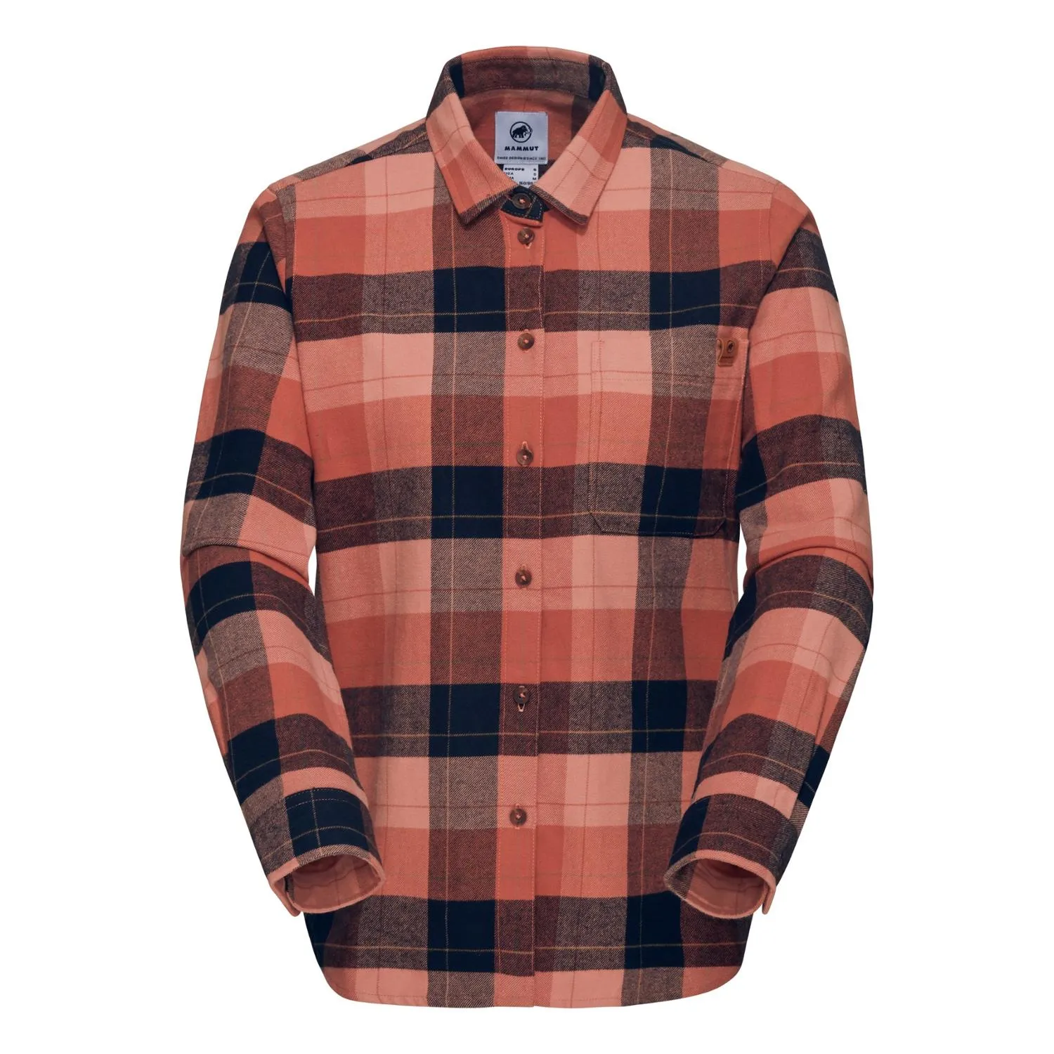 Женская футболка Trovat с длинными рукавами Mammut, Brick/Black
Женская футболка Trovat с длинными рукавами Mammut, Brick/Black