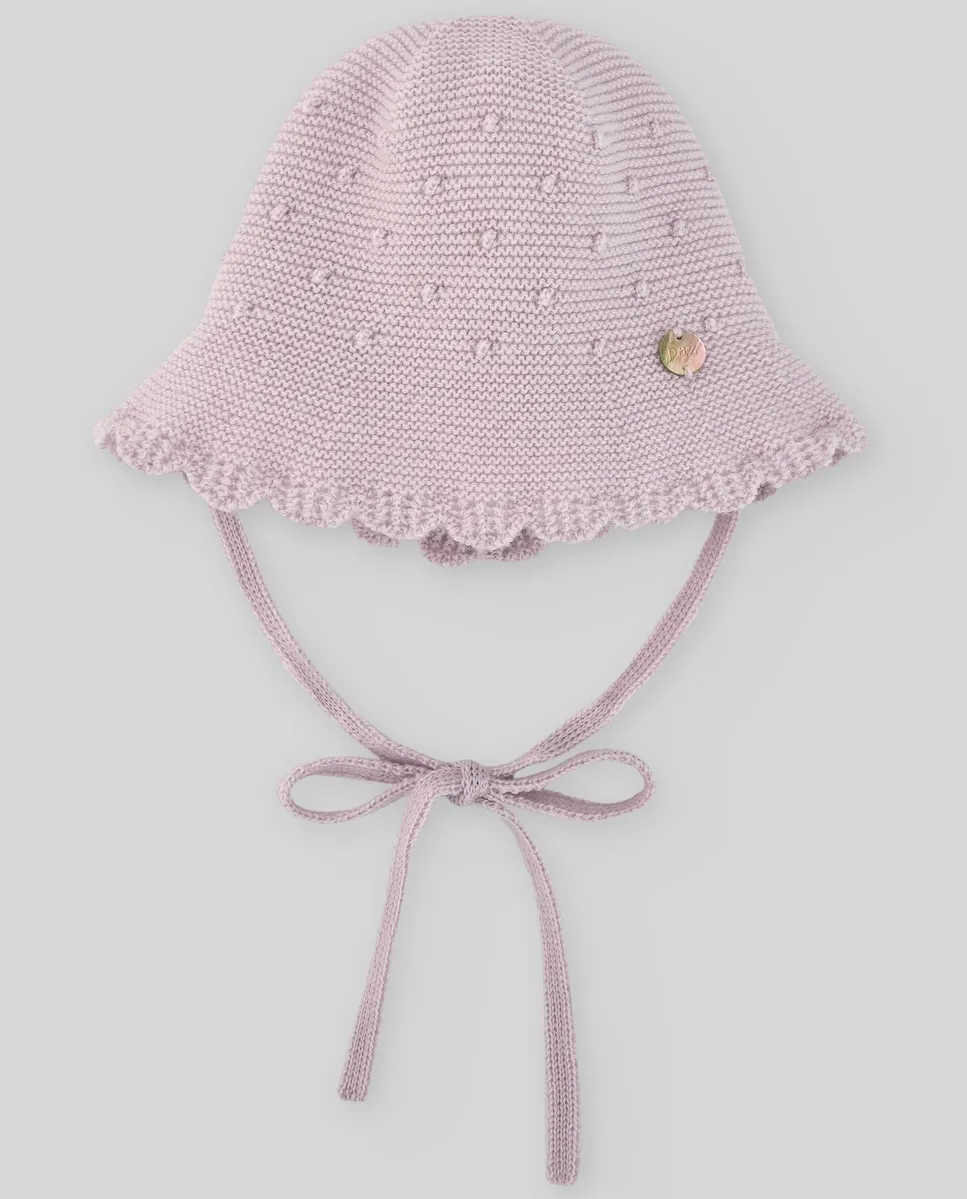 Вязаная шапочка для маленькой девочки, коллекция «Ежики» PAZ Rodríguez, сиреневый
Вязаная шапочка для маленькой девочки, коллекция «Ежики» PAZ Rodríguez, сиреневый