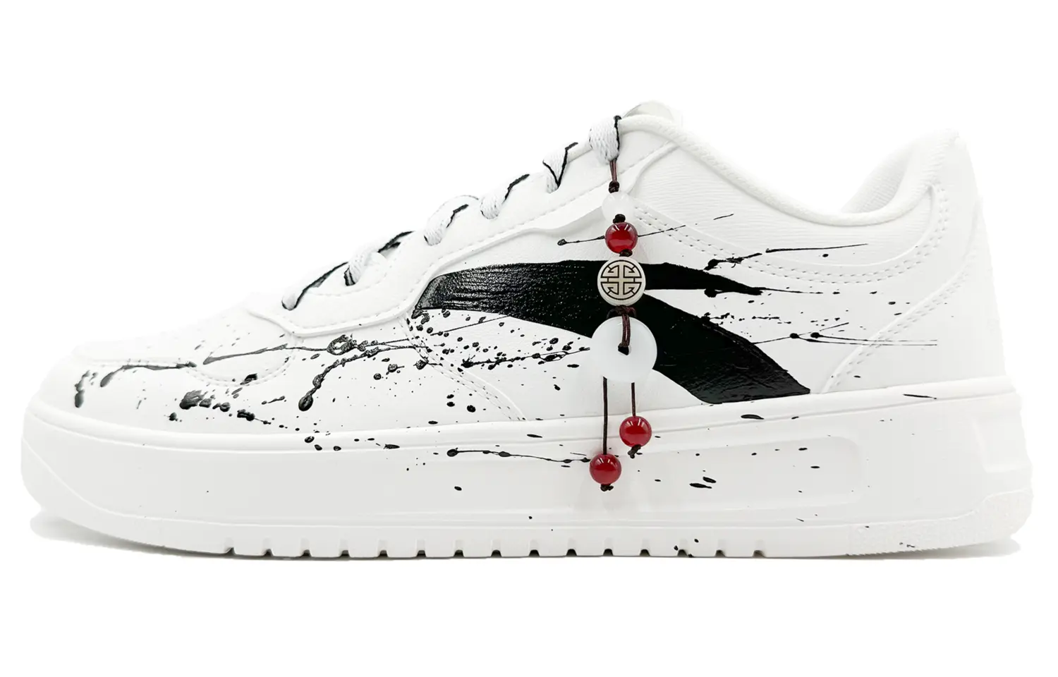 ANTA Низкие противоскользящие амортизирующие кроссовки для скейтбординга, мужские, белые, черные
ANTA Низкие противоскользящие амортизирующие кроссовки для скейтбординга, мужские, белые, черные