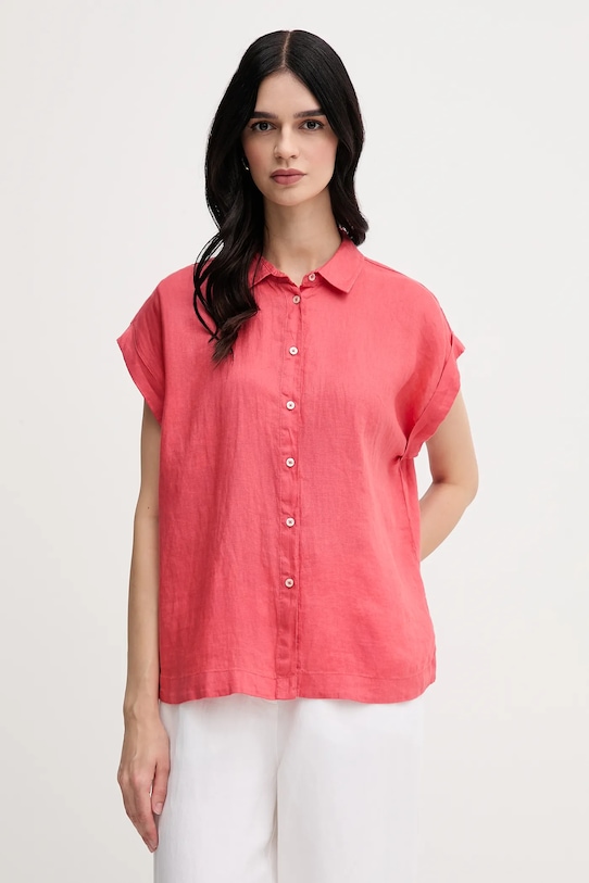 Льняная рубашка United Colors Of Benetton, розовый
Льняная рубашка United Colors Of Benetton, розовый