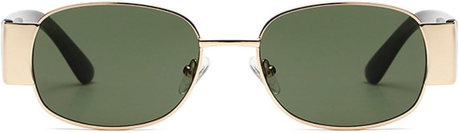 Ретро овальные квадратные металлические солнцезащитные очки для женщин, модные в стиле 90-х, зеленые, с защитой от УФ-излучения UV400, для мужчин, в стиле панк mincl, Green
Ретро овальные квадратные металлические солнцезащитные очки для женщин, модные в стиле 90-х, зеленые, с защитой от УФ-излучения UV400, для мужчин, в стиле панк mincl, Green