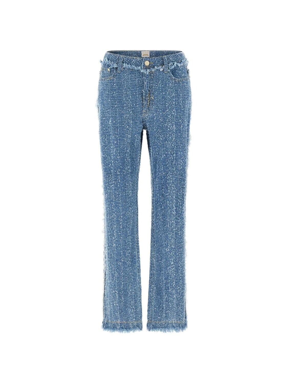 GUESS Джинсы свободного кроя в синем дениме
GUESS Джинсы свободного кроя в синем дениме