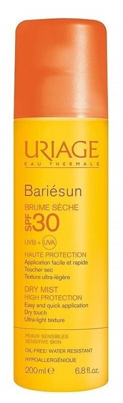Uriage Bariesun SPF30 туман для загара, 200 ml
Uriage Bariesun SPF30 туман для загара, 200 ml