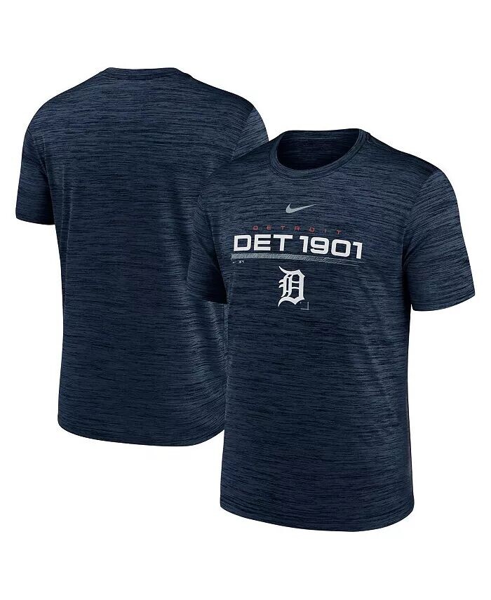 Футболка мужская темно-синяя с надписью Detroit Tigers Velocity Performance Nike
Футболка мужская темно-синяя с надписью Detroit Tigers Velocity Performance Nike