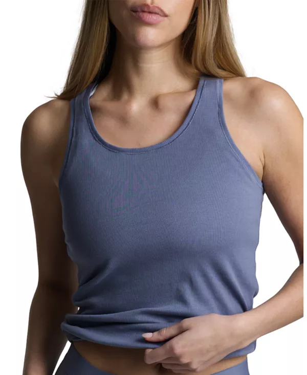 Топ в рубчик из хлопка пима Woxer, синий
Топ в рубчик из хлопка пима Woxer, синий