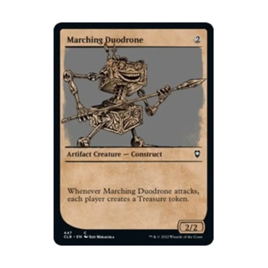 CCG Марширующий дуодрон (Витрина) (С) (Фольга), MTG - Commander Legends - Battle for Baldur's Gate
CCG Марширующий дуодрон (Витрина) (С) (Фольга), MTG - Commander Legends - Battle for Baldur's Gate