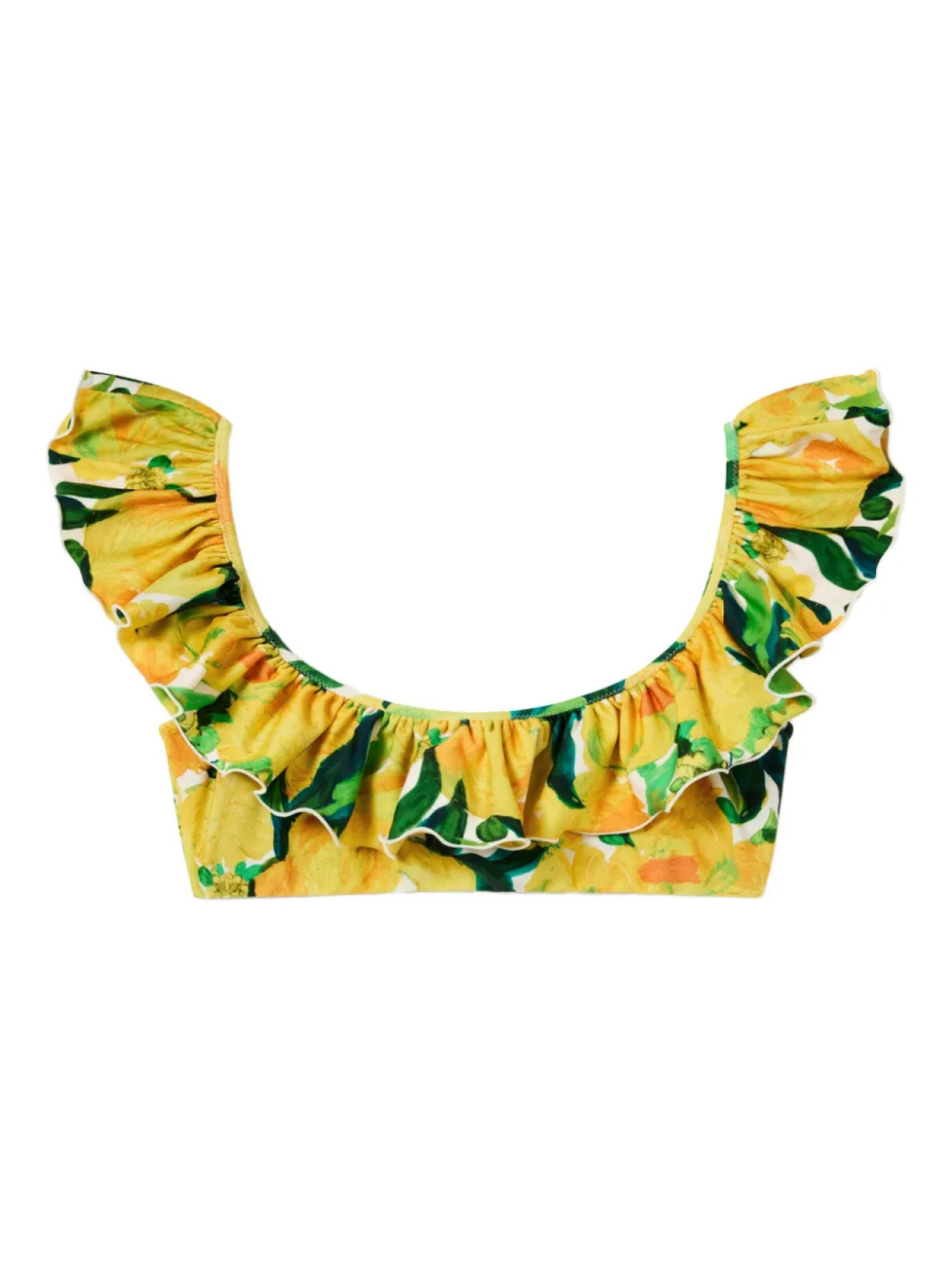 La DoubleJ топ бикини с оборками и цветочным принтом, желтый
La DoubleJ топ бикини с оборками и цветочным принтом, желтый