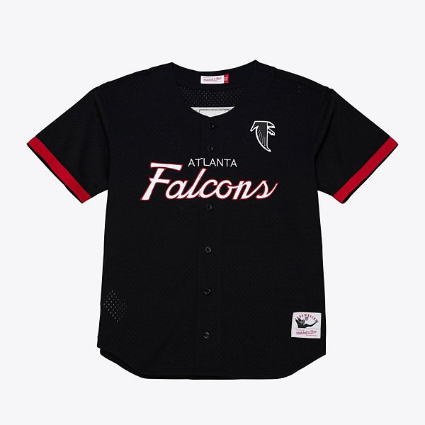 Мужская черная футболка Atlanta Falcons Head Coach с сетчатыми вставками Mitchell & Ness
Мужская черная футболка Atlanta Falcons Head Coach с сетчатыми вставками Mitchell & Ness