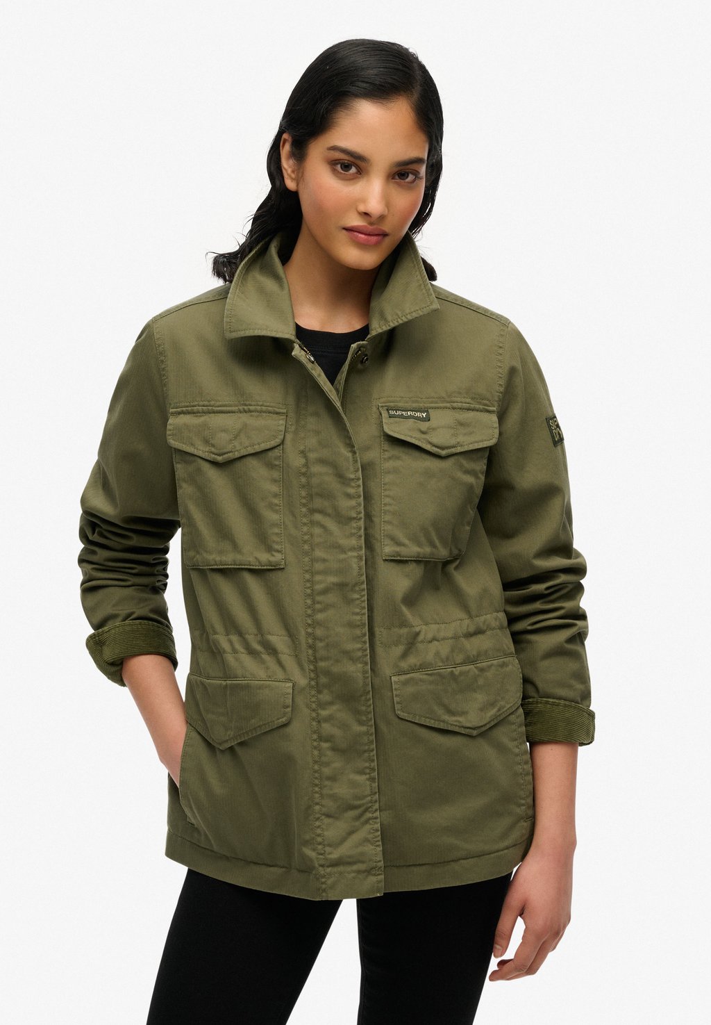 Легкая куртка MILITARY Superdry, зеленый 
Легкая куртка MILITARY Superdry, зеленый