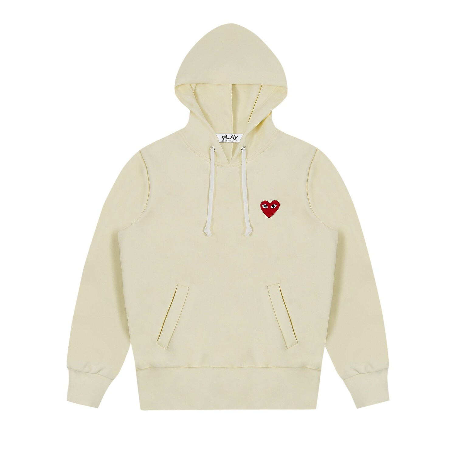 Толстовка Comme des Garçons PLAY цвета слоновой кости
Толстовка Comme des Garçons PLAY цвета слоновой кости