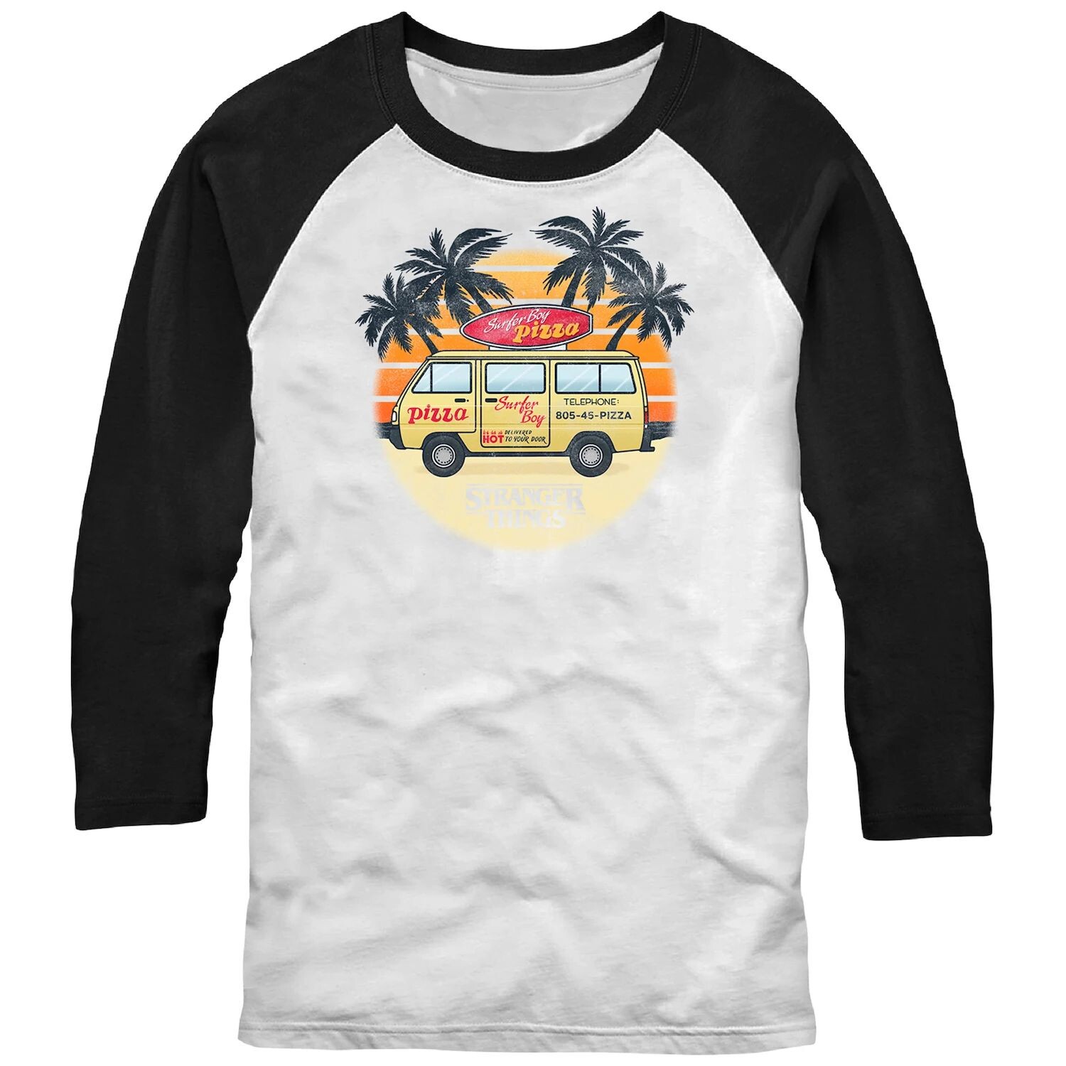 Мужская футболка Stranger Things Surf Combi Pizza Licensed Character
Мужская футболка Stranger Things Surf Combi Pizza Licensed Character