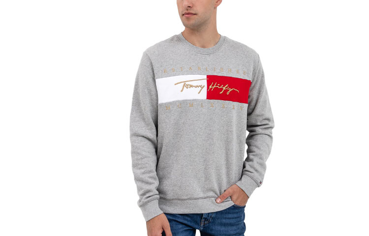 Толстовка мужская светло-серая Tommy Hilfiger, серый
Толстовка мужская светло-серая Tommy Hilfiger, серый