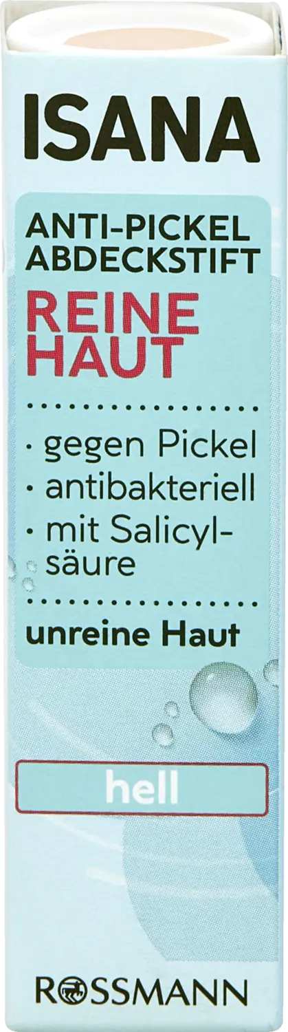 Консилер ISANA Abdeckstift hell
Консилер ISANA Abdeckstift hell