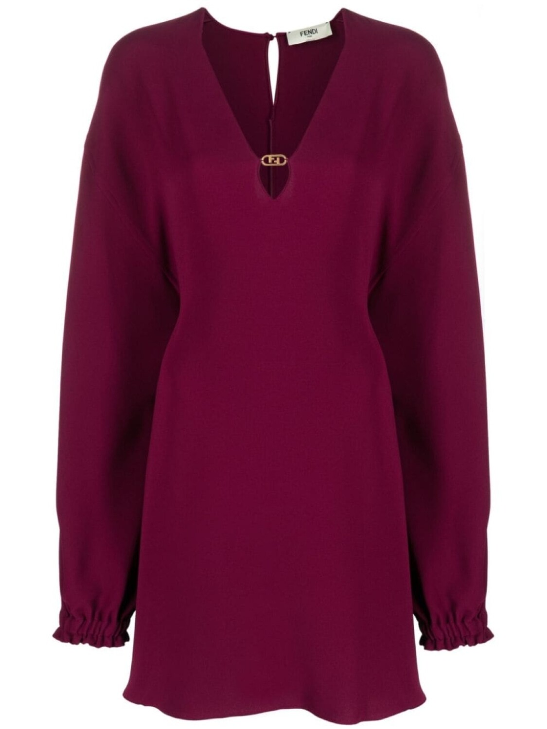 FENDI шелковое платье мини Cady с логотипом, красный
FENDI шелковое платье мини Cady с логотипом, красный