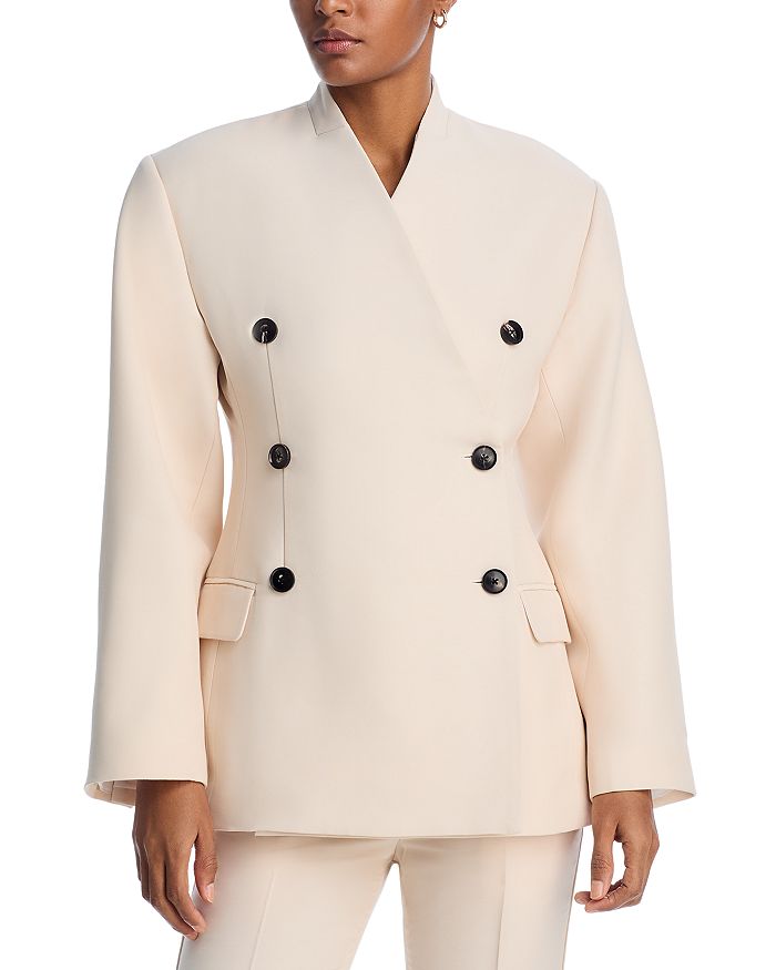 Безворотниковая куртка-пиджак CO, Пиджак Collarless, розовый
Безворотниковая куртка-пиджак CO, Пиджак Collarless, розовый