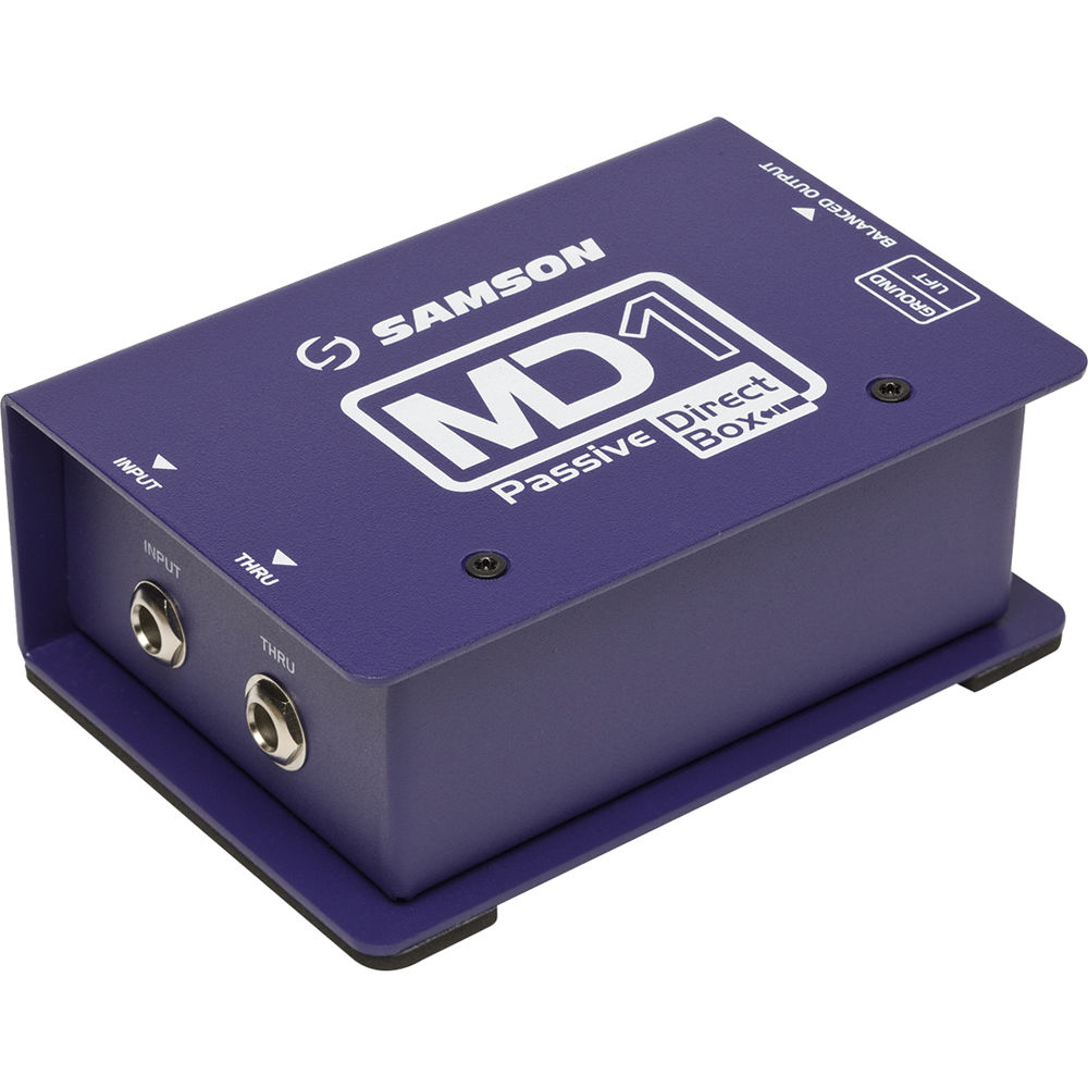 Директ-бокс Samson S-MAX MD1 Single Channel Passive Direct Box SAMD1
Директ-бокс Samson S-MAX MD1 Single Channel Passive Direct Box SAMD1