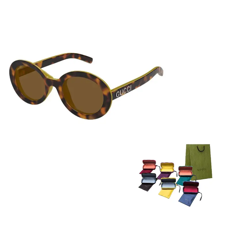 GUCCI Солнцезащитные очки с круглой оправой, Tortoiseshell
GUCCI Солнцезащитные очки с круглой оправой, Tortoiseshell