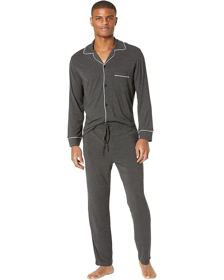 Пижама Eberjey William - The, цвет Charcoal Heather/Ivory
Пижама Eberjey William - The, цвет Charcoal Heather/Ivory