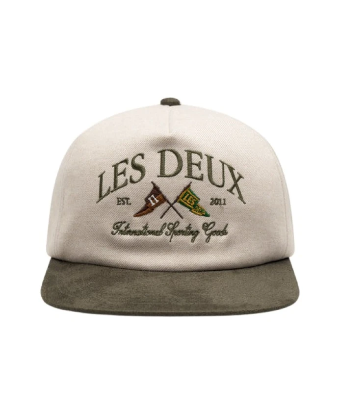 Бейсболка в стиле Лиги плюща Les Deux, бежевый
Бейсболка в стиле Лиги плюща Les Deux, бежевый