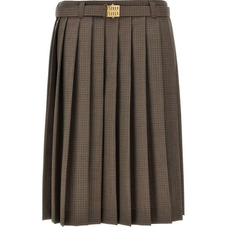 Повседневная длинная юбка женская коричневая Miu Miu
Повседневная длинная юбка женская коричневая Miu Miu