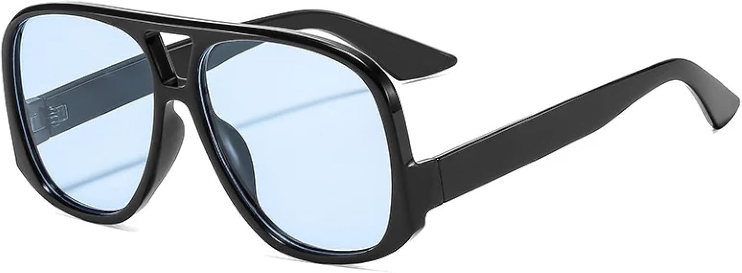 Модные мужские и женские солнцезащитные очки с двойной перемычкой, качественная большая оправа, хип-хоп, уличная фотография, защита от УФ-излучения UV400 TKKTLLT, Black Blue
Модные мужские и женские солнцезащитные очки с двойной перемычкой, качественная большая оправа, хип-хоп, уличная фотография, защита от УФ-излучения UV400 TKKTLLT, Black Blue