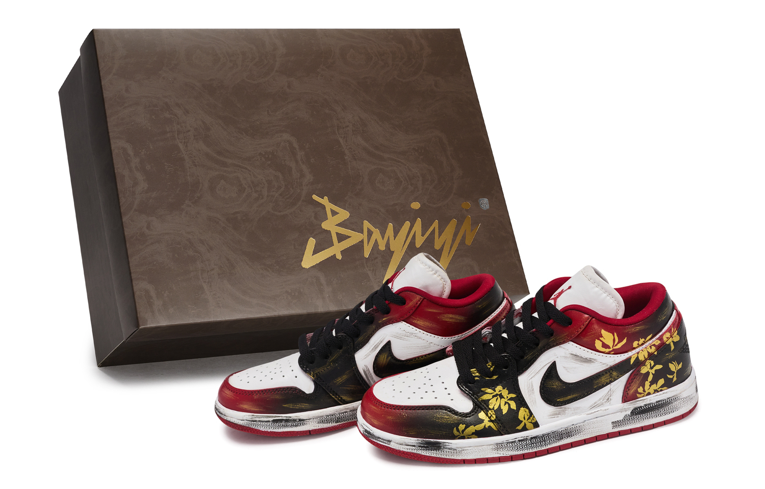 Jordan Air 1 811 Manufacturing, Golden Seal, специальная коробка для обуви, низкие винтажные баскетбольные кроссовки унисекс, красные с серебристым
Jordan Air 1 811 Manufacturing, Golden Seal, специальная коробка для обуви, низкие винтажные баскетбольные кроссовки унисекс, красные с серебристым