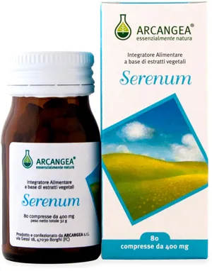 Serenum 80 капсул от беспокойства и возбуждения Arcangea
Serenum 80 капсул от беспокойства и возбуждения Arcangea