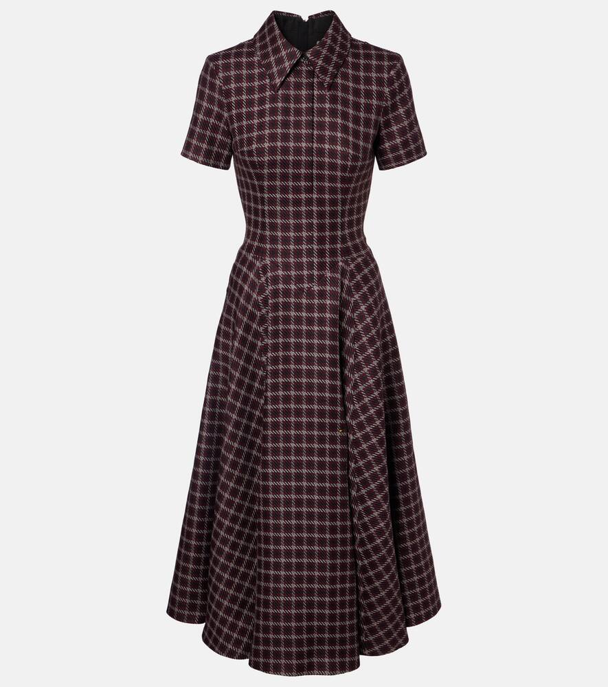 Платье миди Jody из шерстяной смеси в клетку houndstooth Emilia Wickstead, Red/Black Houndstooth
Платье миди Jody из шерстяной смеси в клетку houndstooth Emilia Wickstead, Red/Black Houndstooth